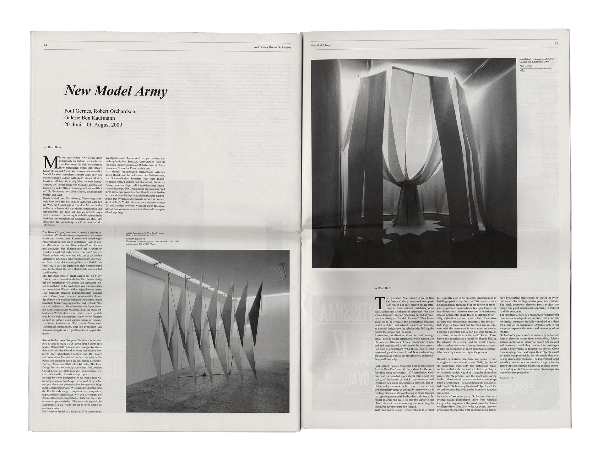 Galerie Ben Kaufmann &ndash; Magazin 1&ndash;3