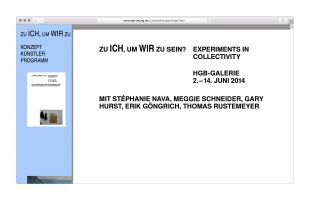 zu ICH, um wir zu sein?