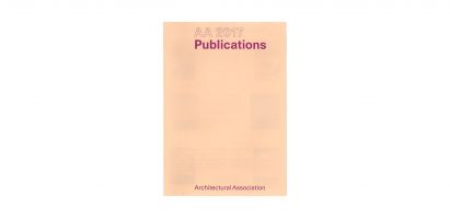 Architectural Association &ndash; 1st quarter 2017