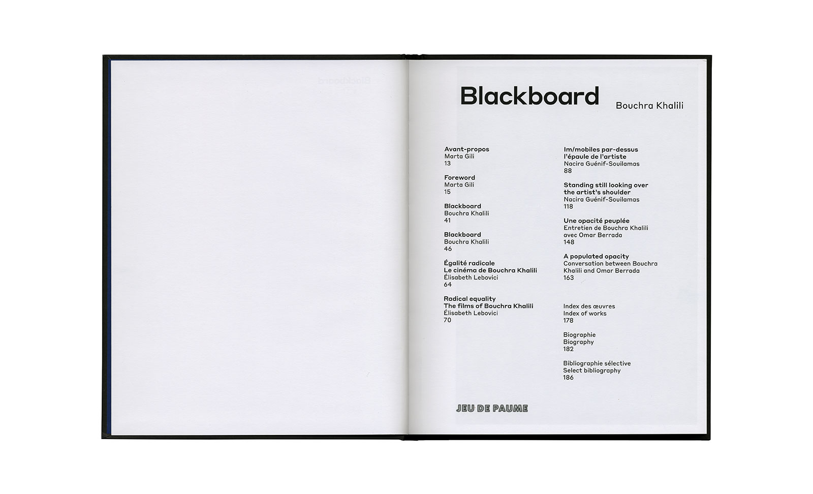 Bouchra Khalili &ndash; Blackboard