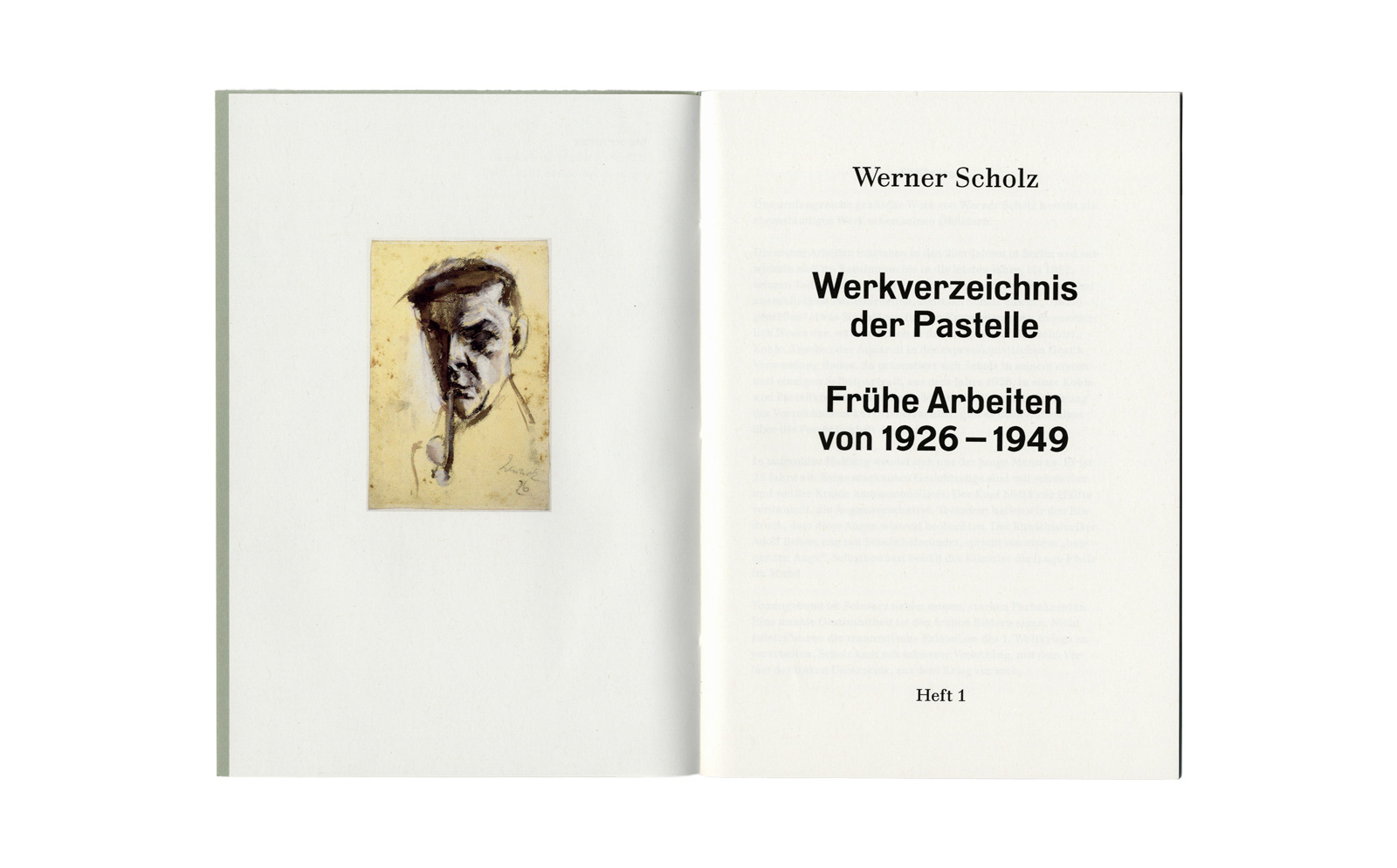 Werner Scholz &ndash; Werksverzeichnis der Pastelle
