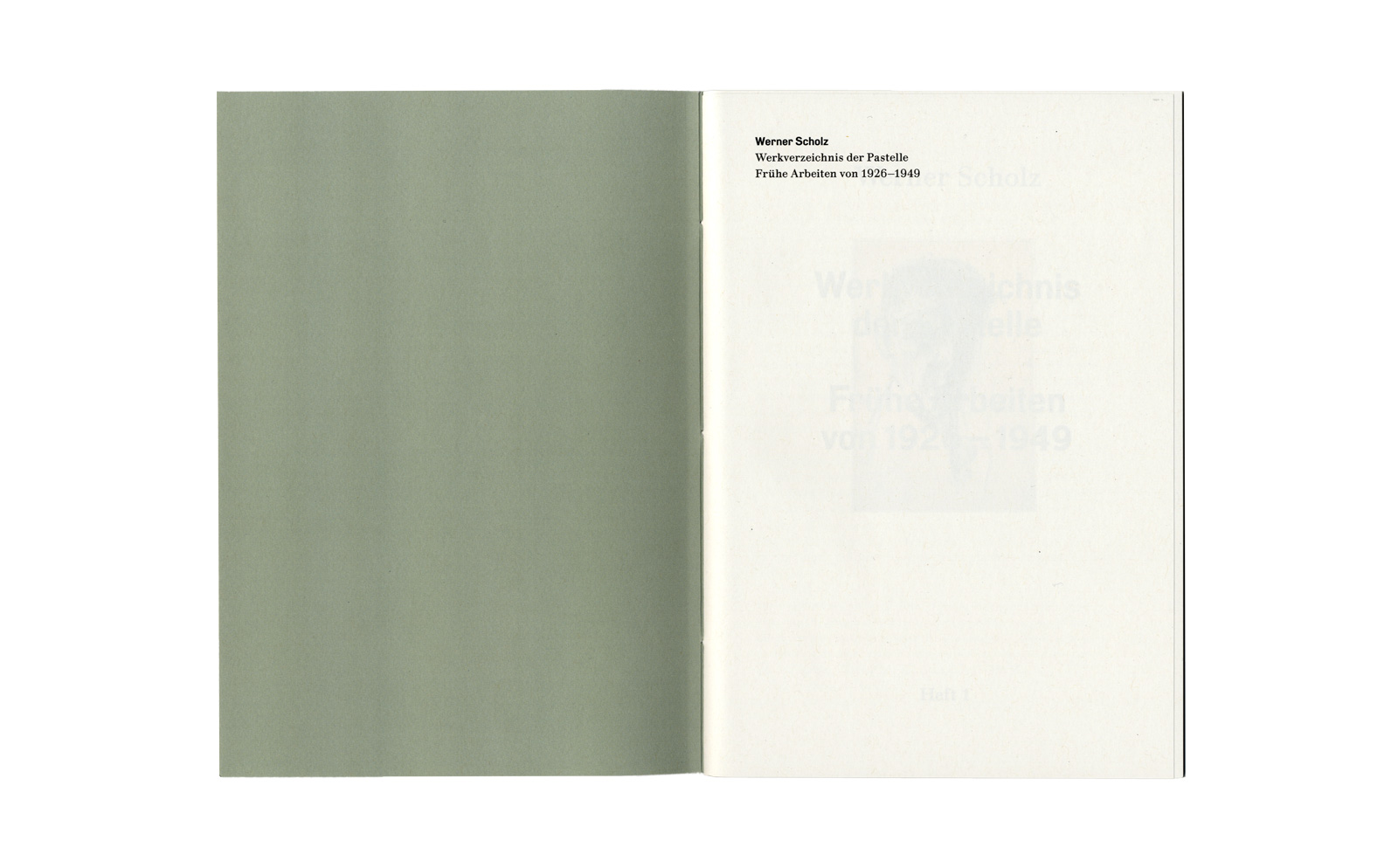Werner Scholz &ndash; Werksverzeichnis der Pastelle