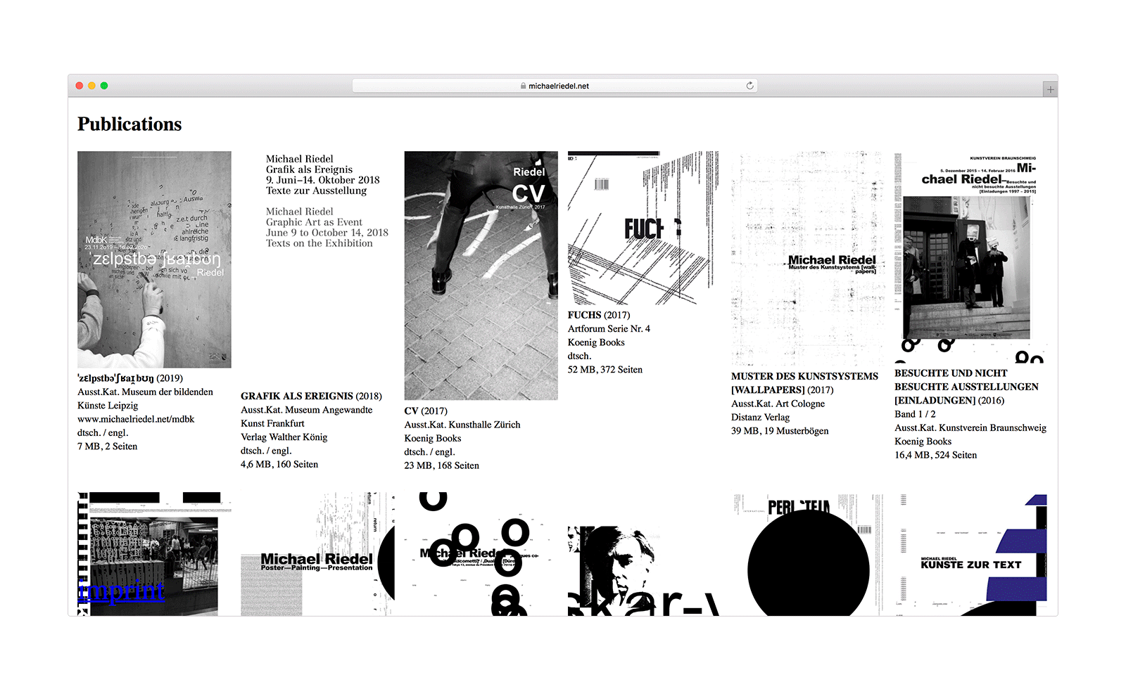 Michael Riedel &ndash; ˈzɛlpstbəˈʃʁaɪ̯bʊŋ
