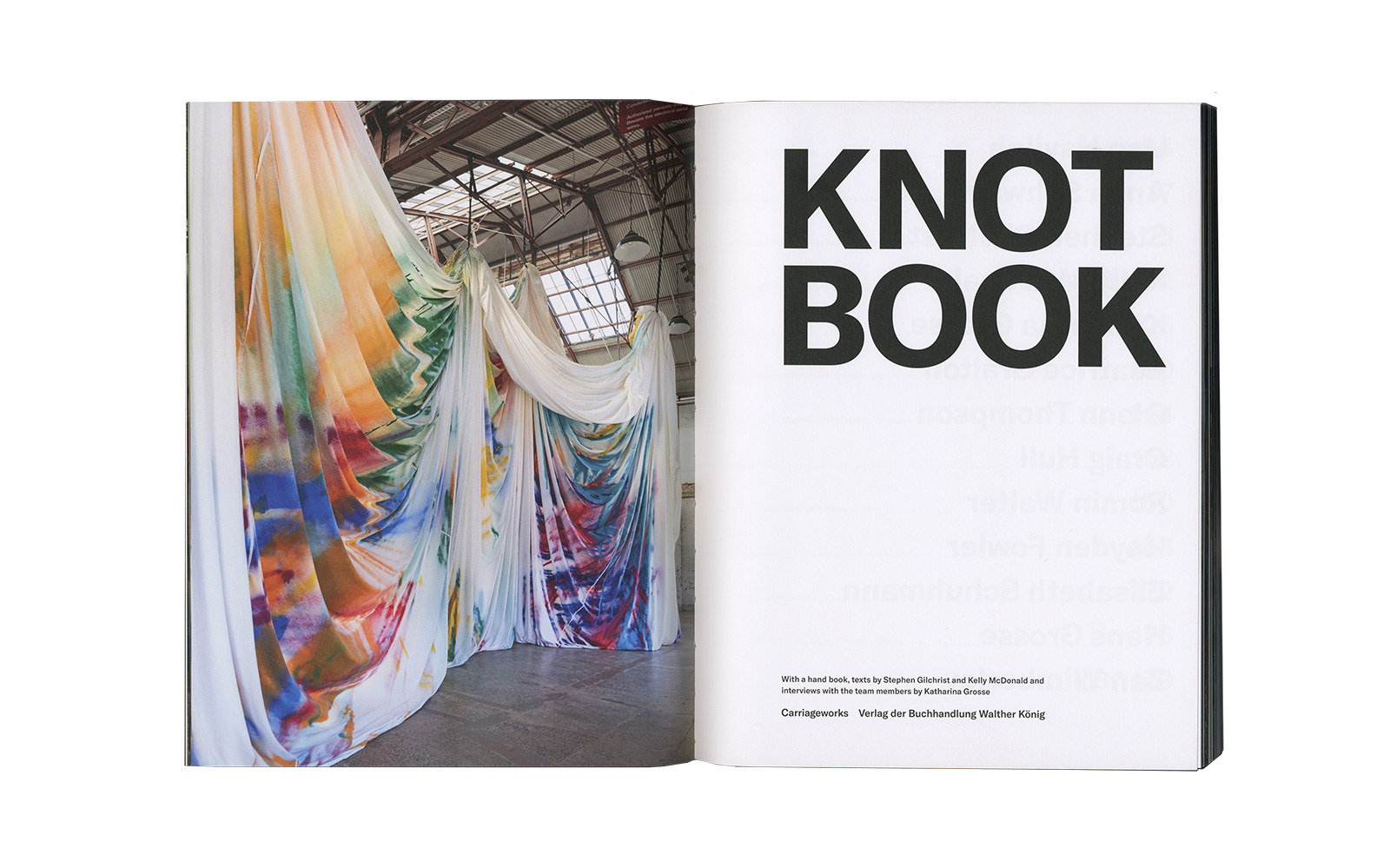 Katharina Grosse &ndash; Knot Book