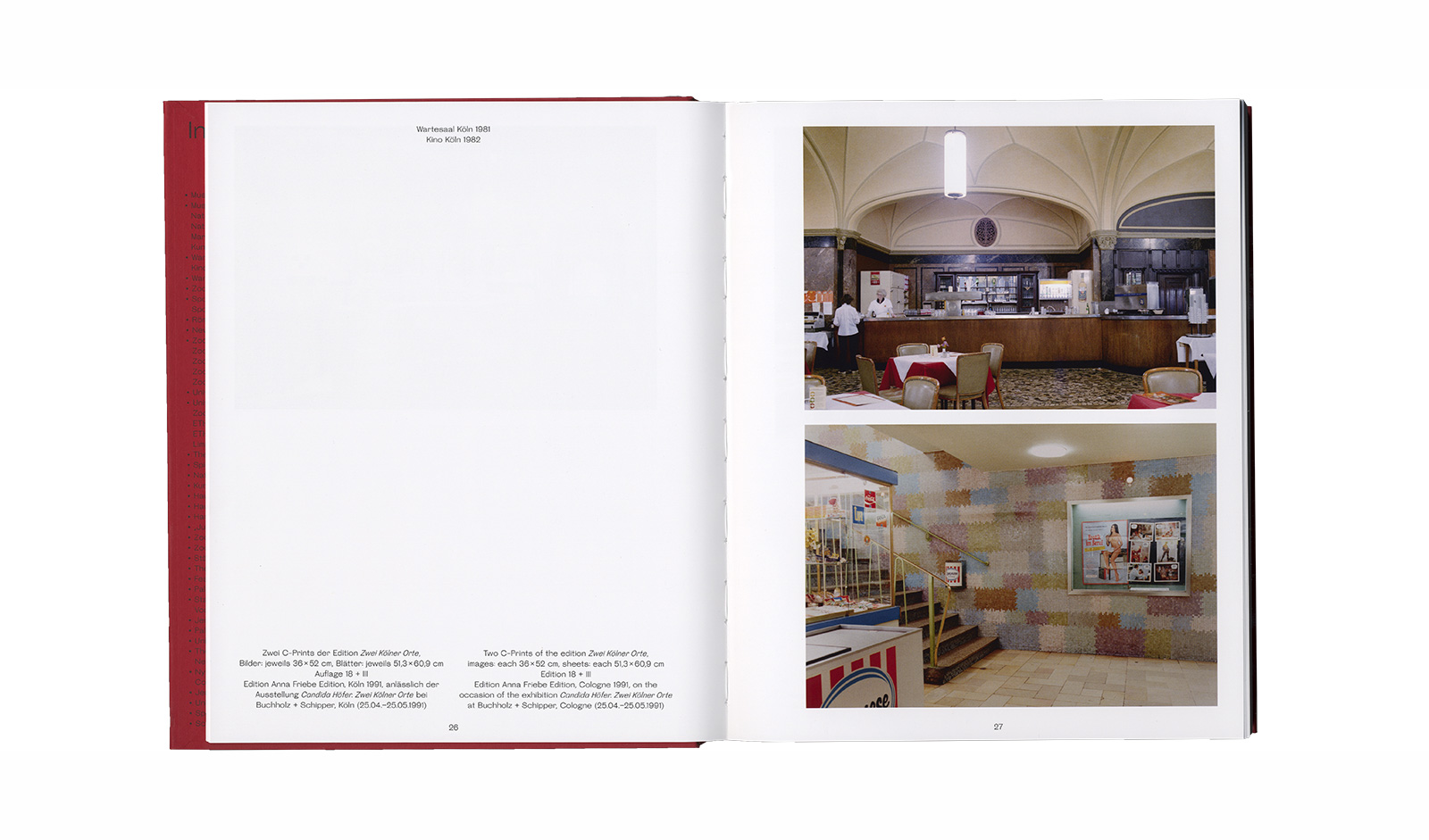 Candida H&ouml;fer &ndash; Editions 1987&ndash;2020