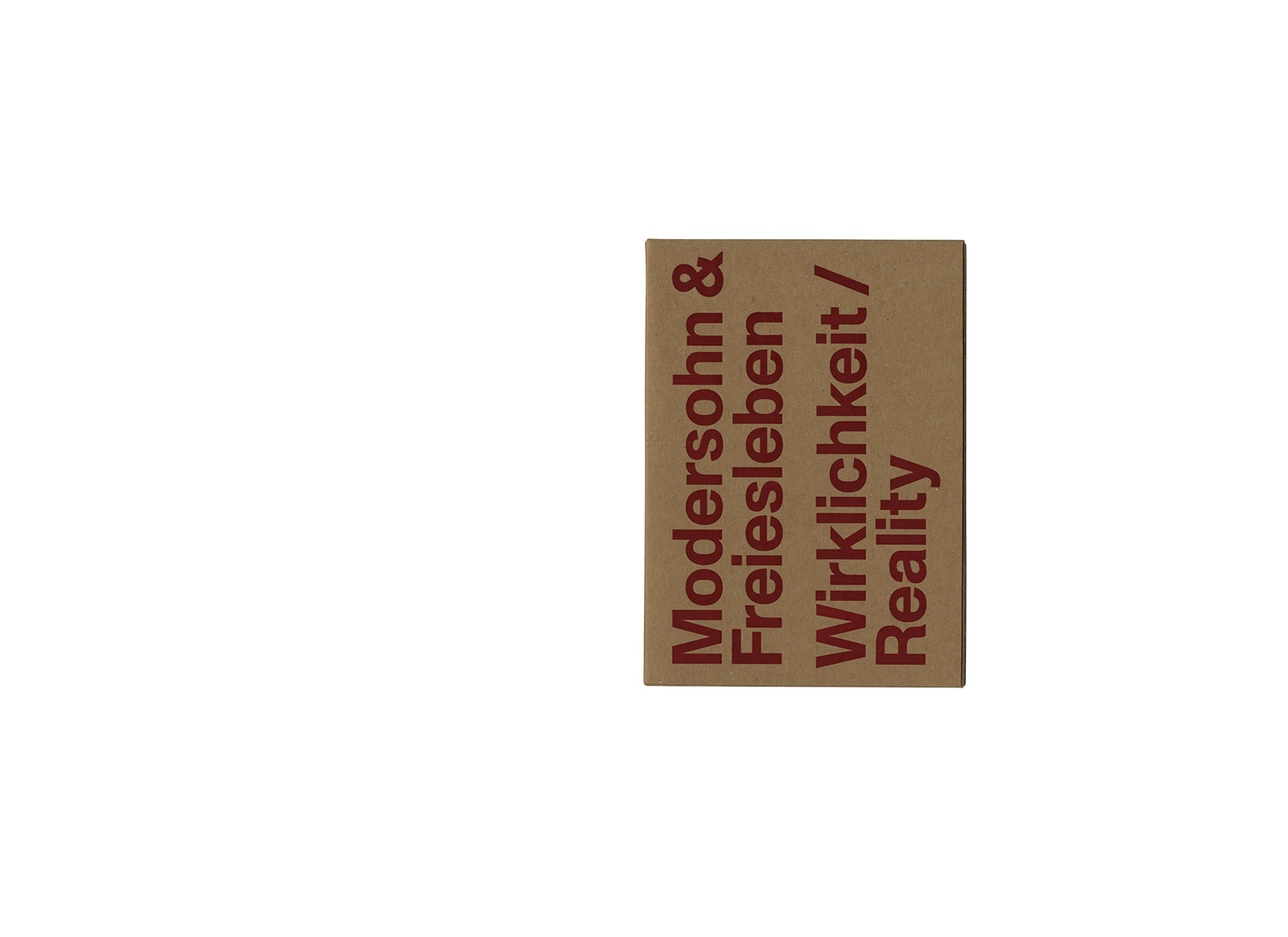 Modersohn & Freiesleben &ndash;&nbsp;Wirklichkeit / Reality (Folder and Postcards)