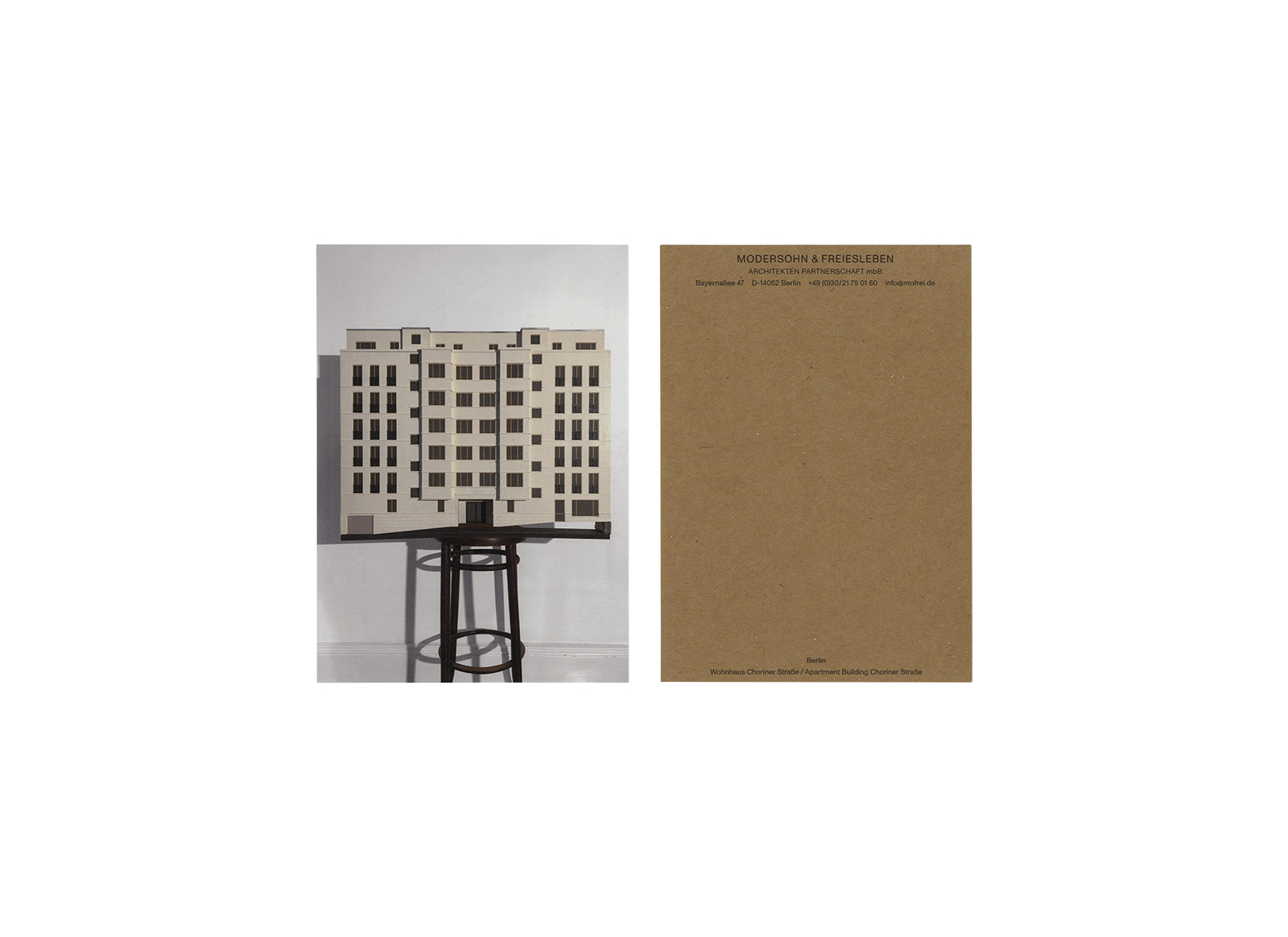 Modersohn & Freiesleben &ndash;&nbsp;Wirklichkeit / Reality (Folder and Postcards)
