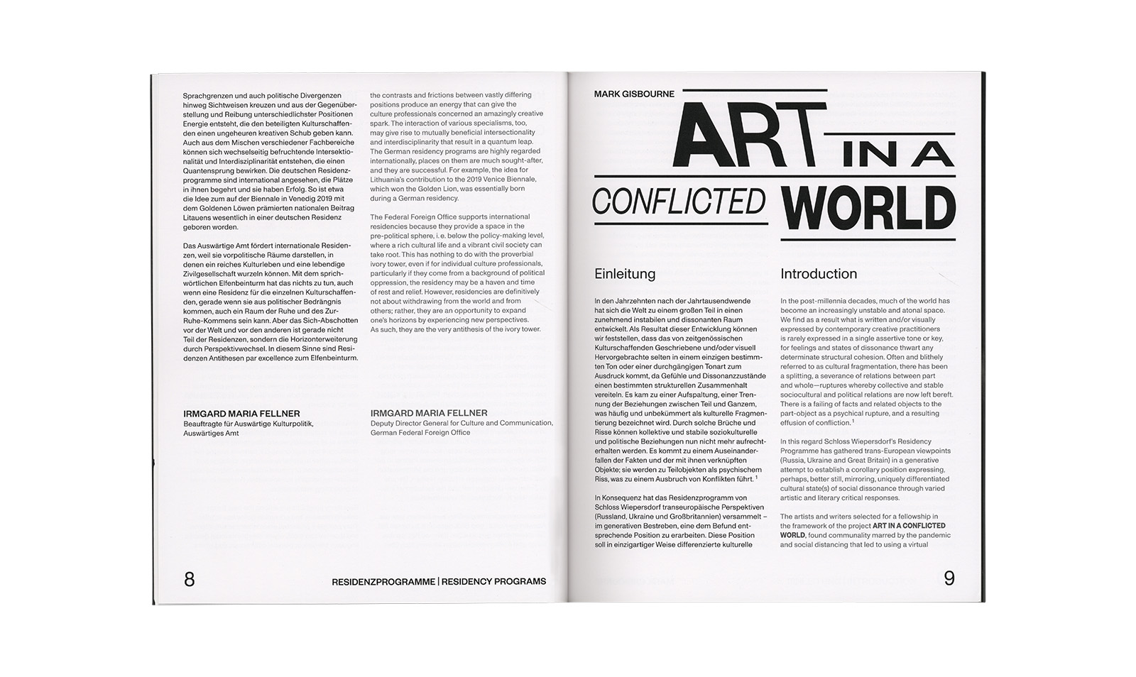 Art in a Conflicted World