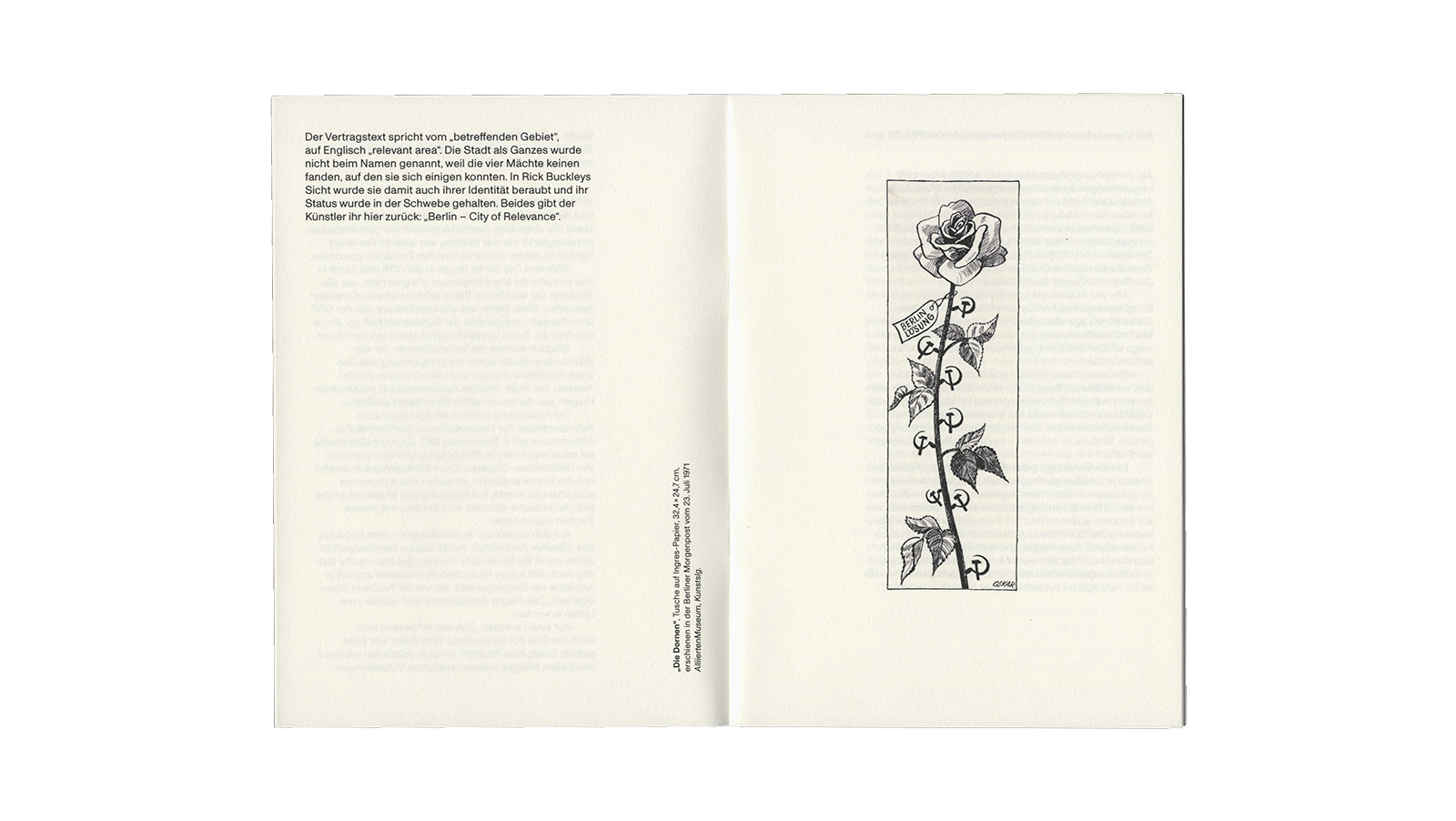 Alliierten Museum / Rick Buckley &ndash; Berlin City of Relevance