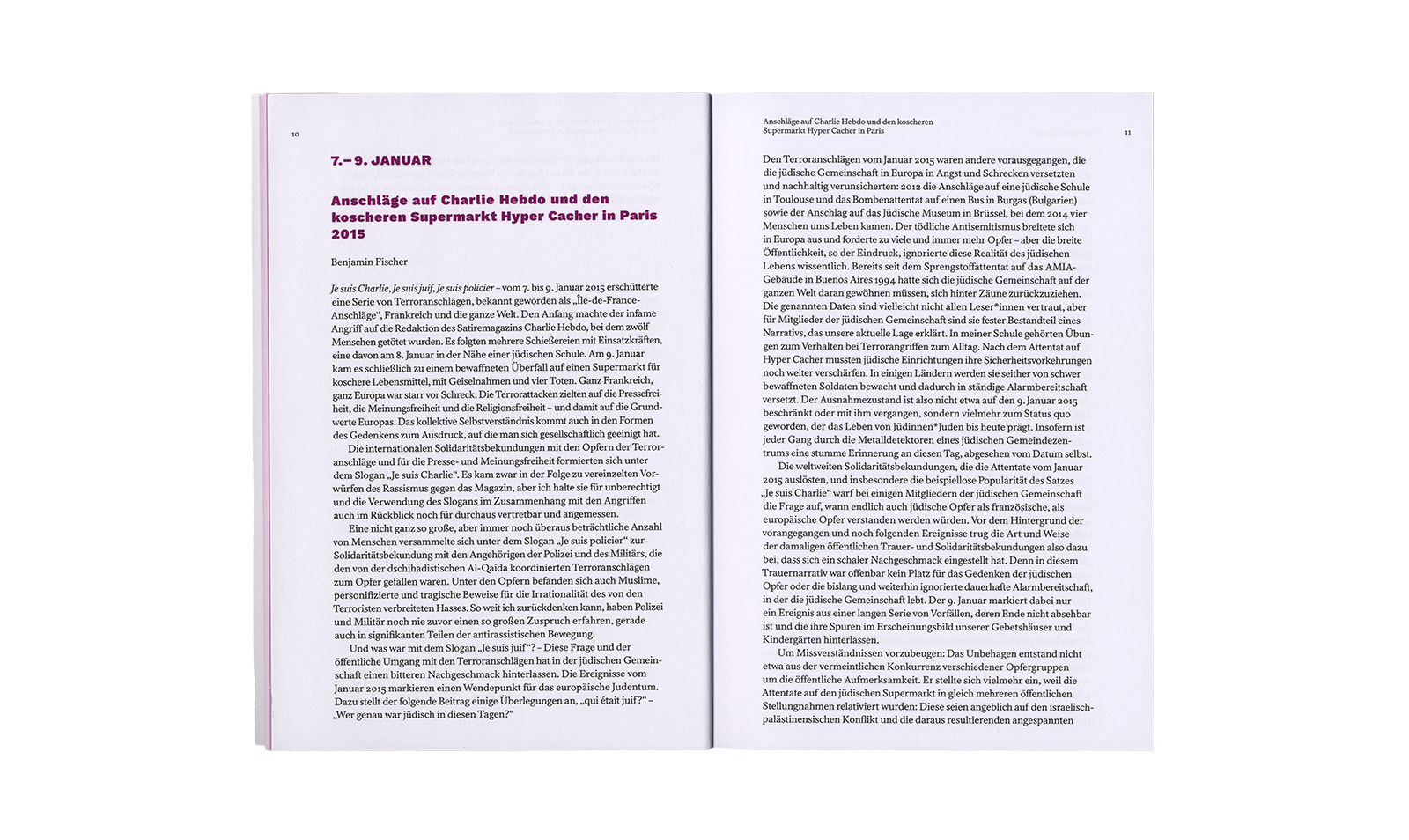 Coalition for Pluralistic Public Discourse &ndash; Gedenkkalender