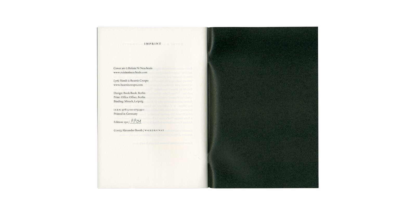 Alexander Booth &ndash; Kantor