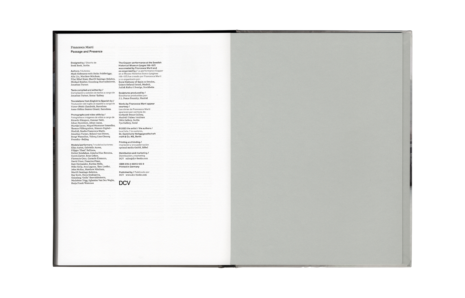 Francesca Mart&iacute; &ndash; Passage And Presence
