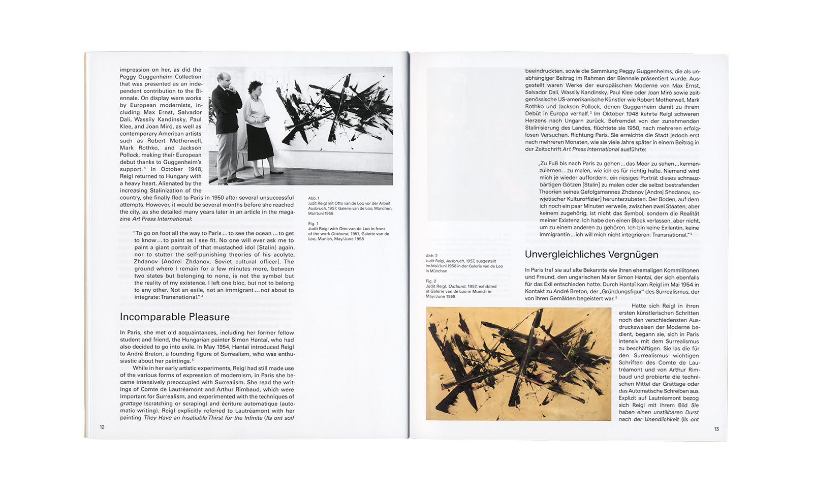 Judit Reigl &ndash; Kraftfelder / Centers Of Dominance