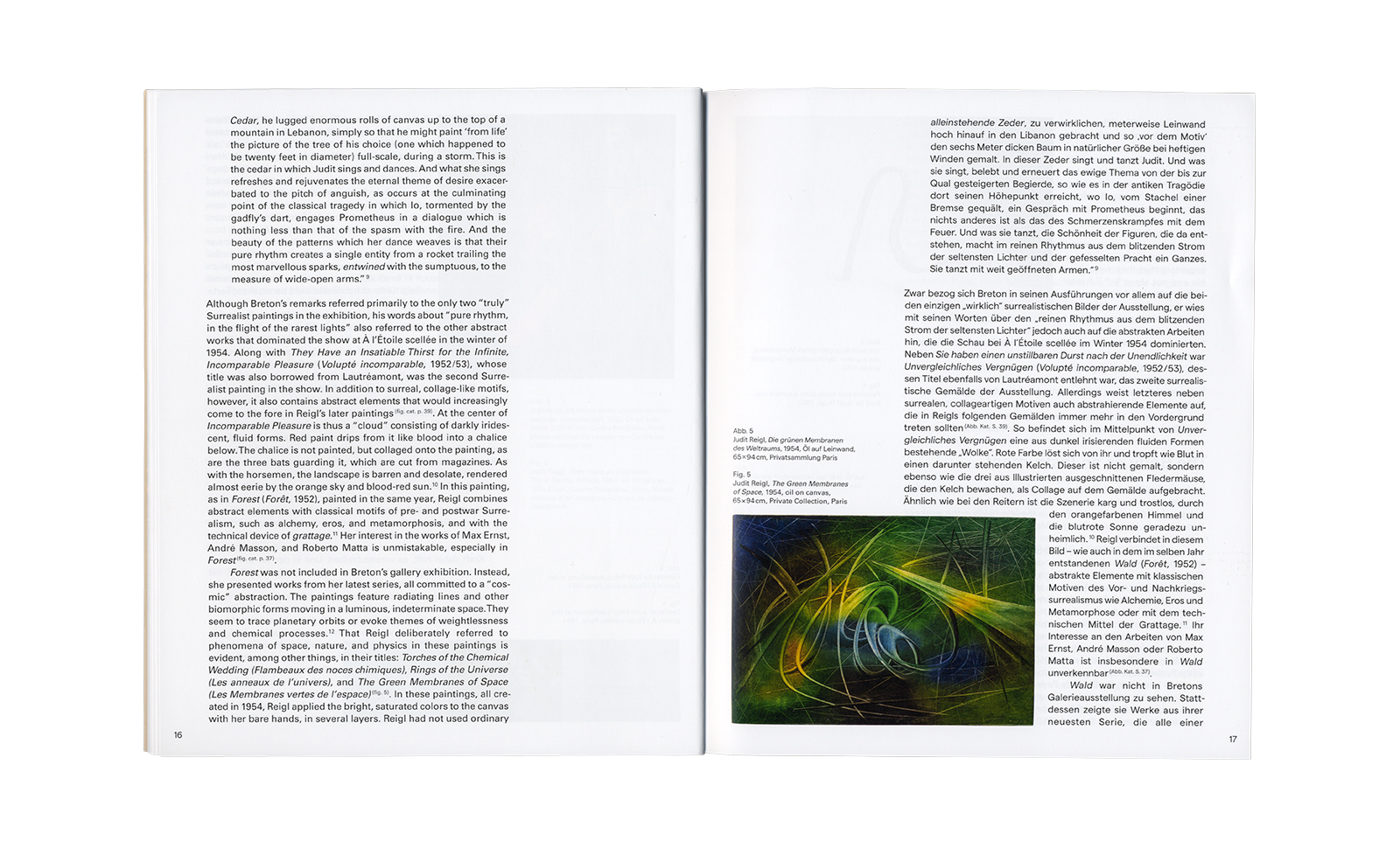Judit Reigl &ndash; Kraftfelder / Centers Of Dominance