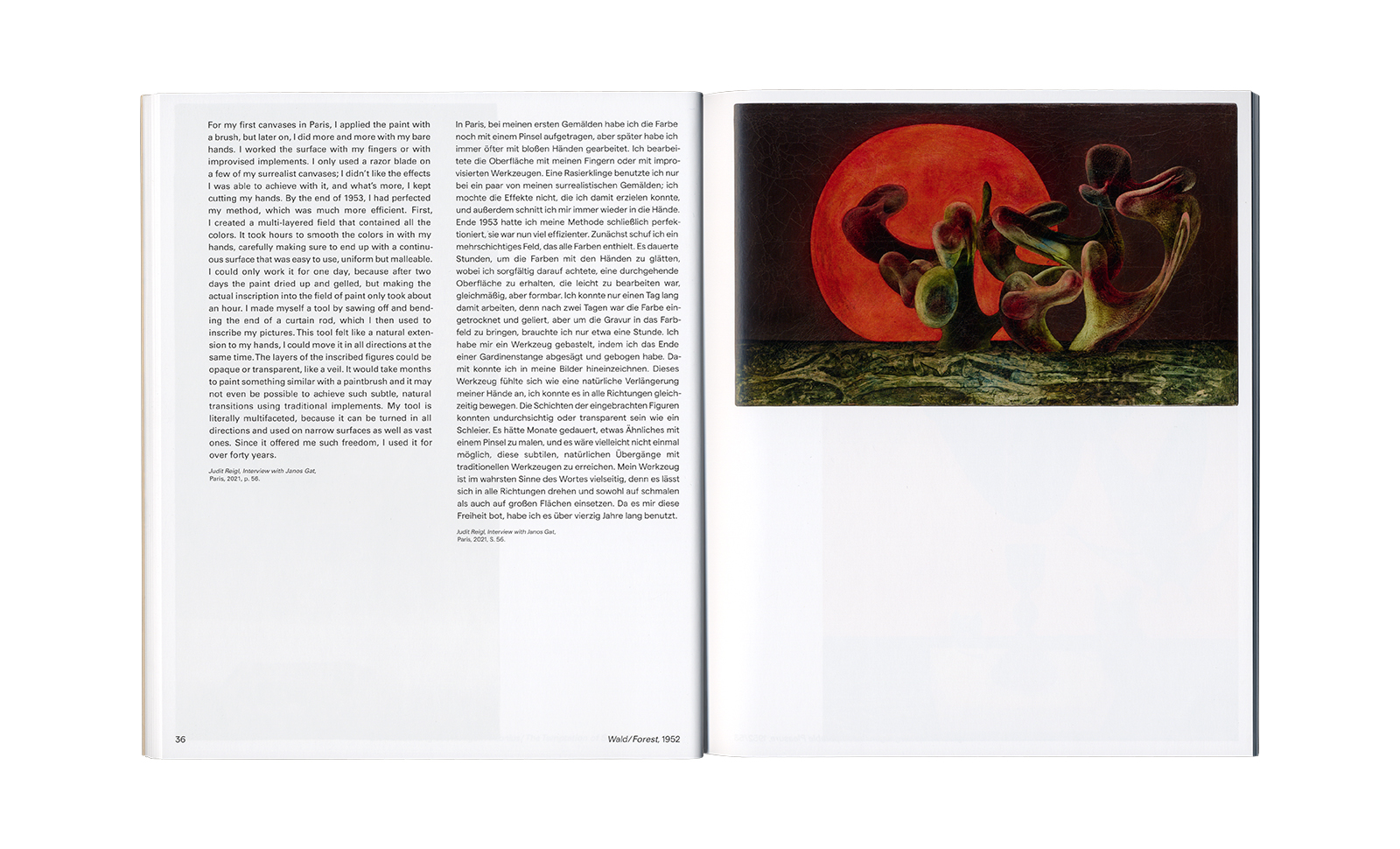 Judit Reigl &ndash; Kraftfelder / Centers Of Dominance
